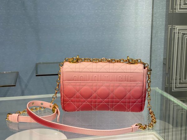 Dior Caro size 20 gradient pink Bag 6