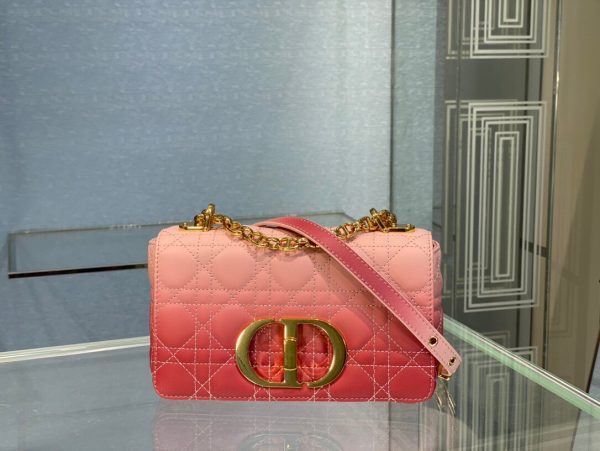 Dior Caro size 20 gradient pink Bag 1