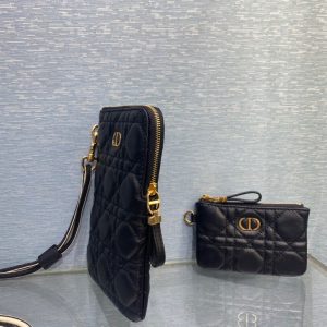 Dior Caro size 18 black Bag 14