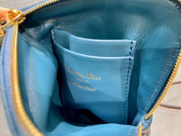 Dior Caro size 18 blue Bag 10