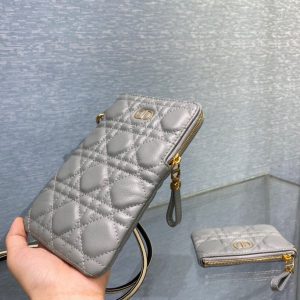 Dior Caro size 18 gray Bag 13