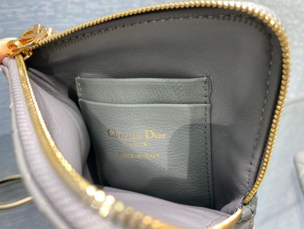 Dior Caro size 18 gray Bag 8
