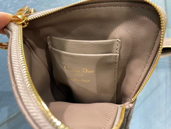 Dior Caro size 18 light brown Bag 2
