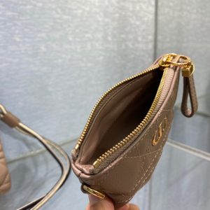 Dior Caro size 18 light brown Bag 12
