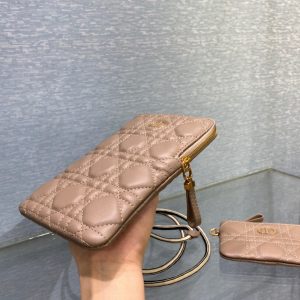 Dior Caro size 18 light brown Bag 13