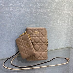 Dior Caro size 18 light brown Bag 19