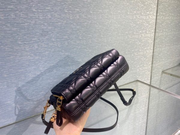 Dior Caro size 19 black Bag 4