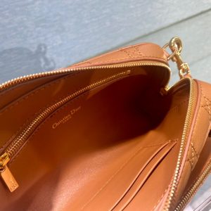 Dior Caro size 19 brown Bag 11