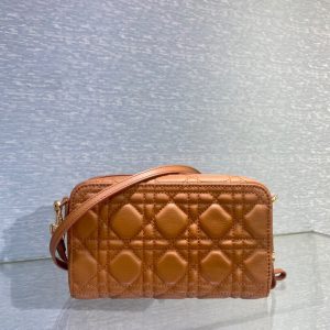 Dior Caro size 19 brown Bag 14