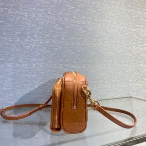 Dior Caro size 19 brown Bag 16