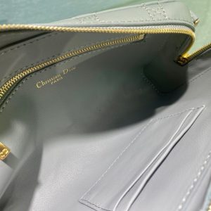 Dior Caro size 19 rock gray Bag 12