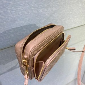 Dior Caro size 19 warm brown Bag 12