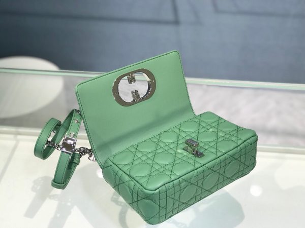 Dior Caro size 20 green Bag 3