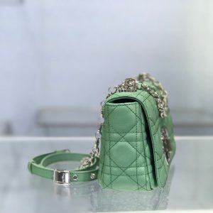 Dior Caro size 20 green Bag 15