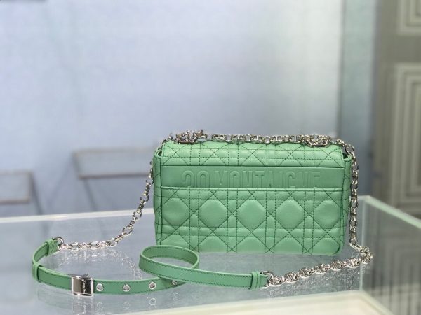 Dior Caro size 20 green Bag 7