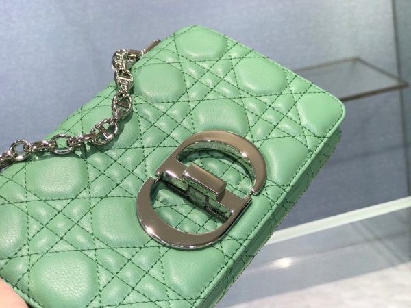 Dior Caro size 20 green Bag 9