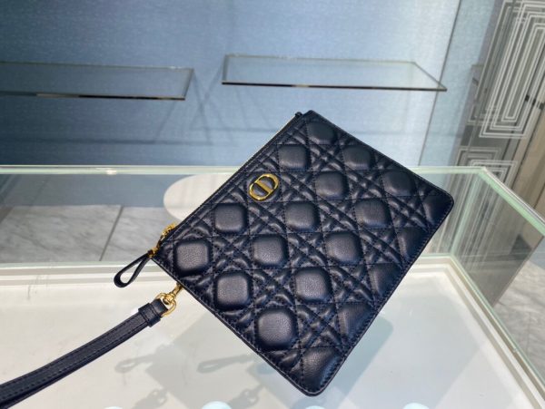 Dior Caro size 21 black Handbag 2