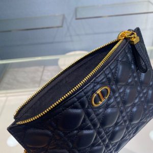 Dior Caro size 21 black Handbag 13