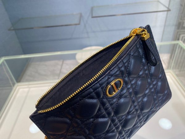 Dior Caro size 21 black Handbag 4