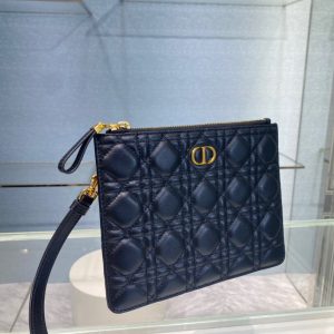 Dior Caro size 21 black Handbag 15