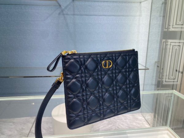 Dior Caro size 21 black Handbag 6