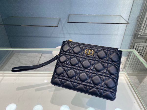 Dior Caro size 21 black Handbag 1