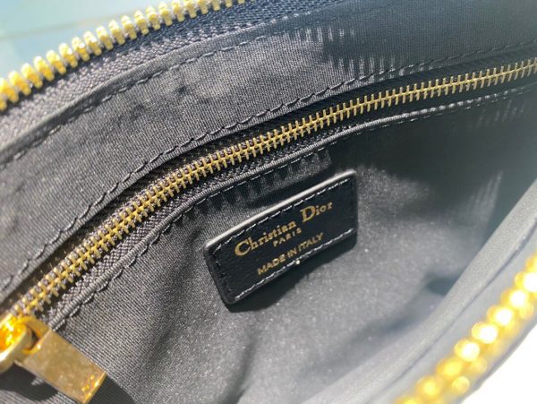 Dior Caro size 21 black Handbag 10