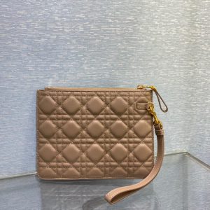 Dior Caro size 21 light brown Handbag 16