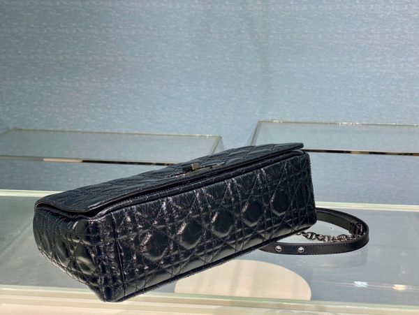 Dior Caro size 28 glossy black Bag 2
