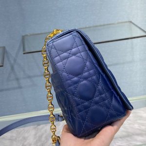 Dior Caro size 28 gradient blue Bag 11
