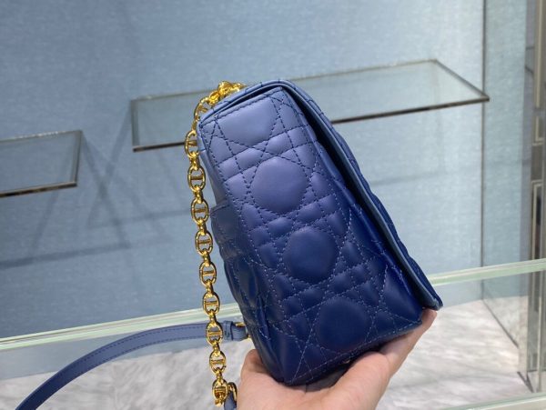 Dior Caro size 28 gradient blue Bag 2