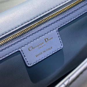 Dior Caro size 28 gradient blue Bag 12