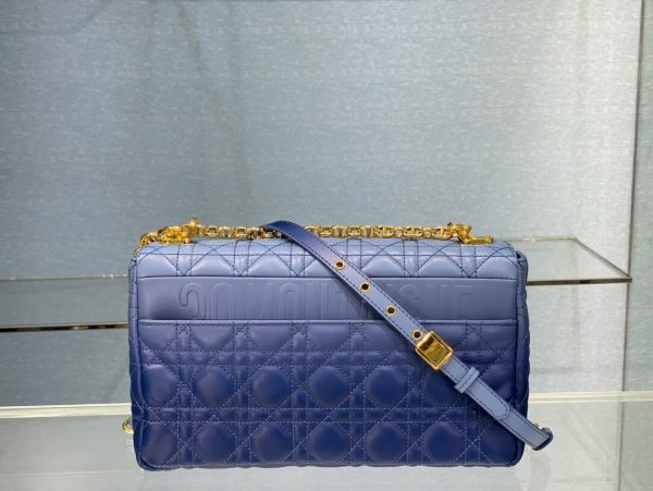 Dior Caro size 28 gradient blue Bag 5
