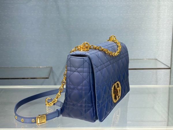 Dior Caro size 28 gradient blue Bag 6