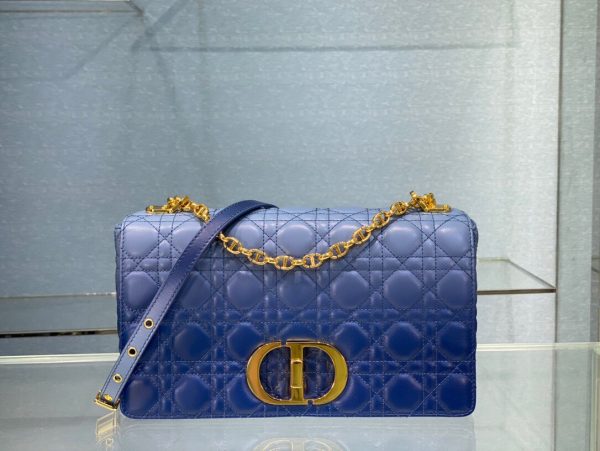 Dior Caro size 28 gradient blue Bag 1