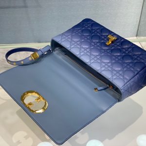 Dior Caro size 28 gradient blue Bag 18