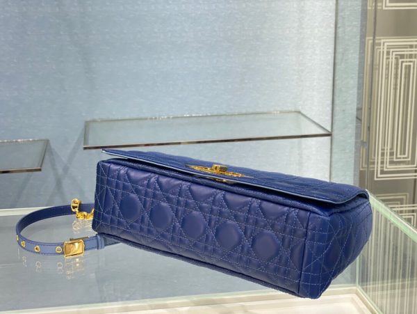 Dior Caro size 28 gradient blue Bag 10
