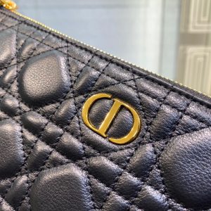 Dior Caro size 30 black Handbag 16