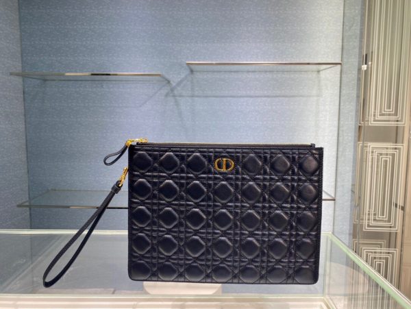 Dior Caro size 30 black Handbag 10