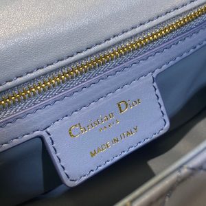 Dior Caro size 20 gradient blue Bag 12