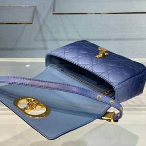 Dior Caro size 20 gradient blue Bag 15
