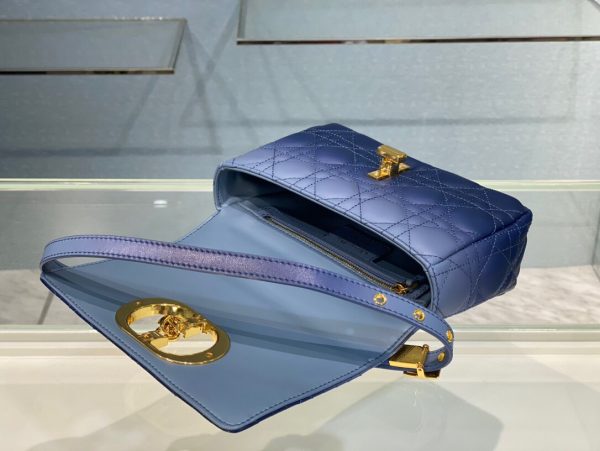 Dior Caro size 20 gradient blue Bag 6