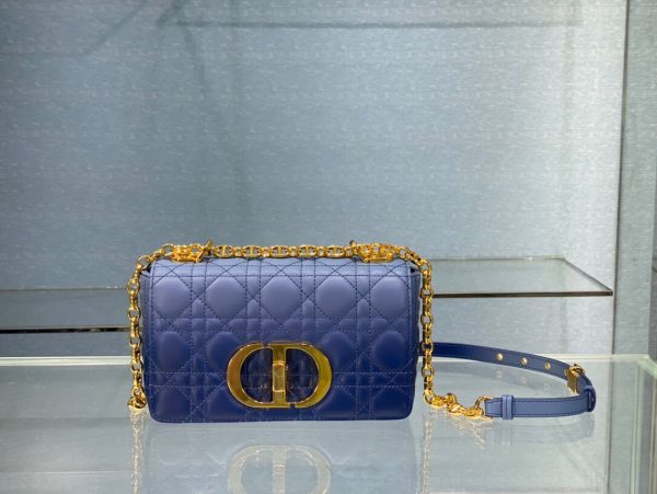 Dior Caro size 20 gradient blue Bag 1