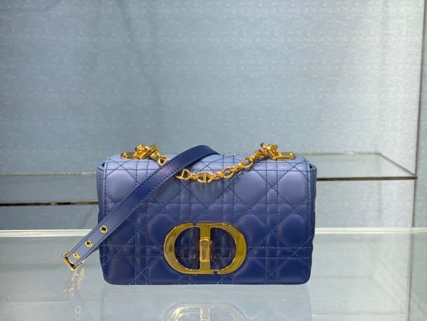 Dior Caro size 20 gradient blue Bag 10
