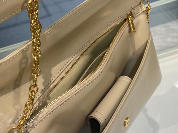 Dior Double size 28 beige Bag 3