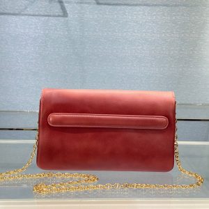 Dior Double size 28 crimson Bag 16