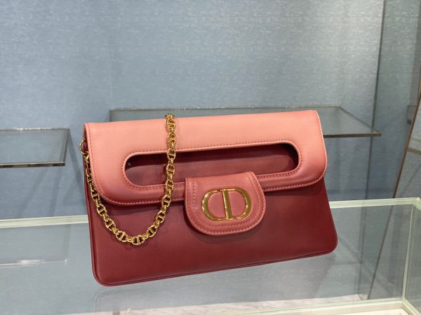 Dior Double size 28 crimson Bag 1