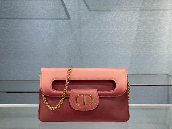 Dior Double size 28 crimson Bag 10