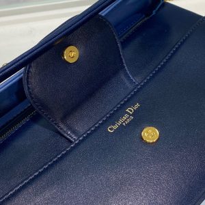 Dior Double size 28 deep blue Bag 12