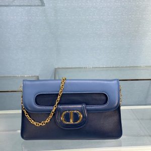 Dior Double size 28 deep blue Bag 19